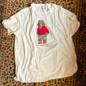 “PALM SPRINGS BEAR T-SHIRT” Polo Bear Boys Tee SzXXL